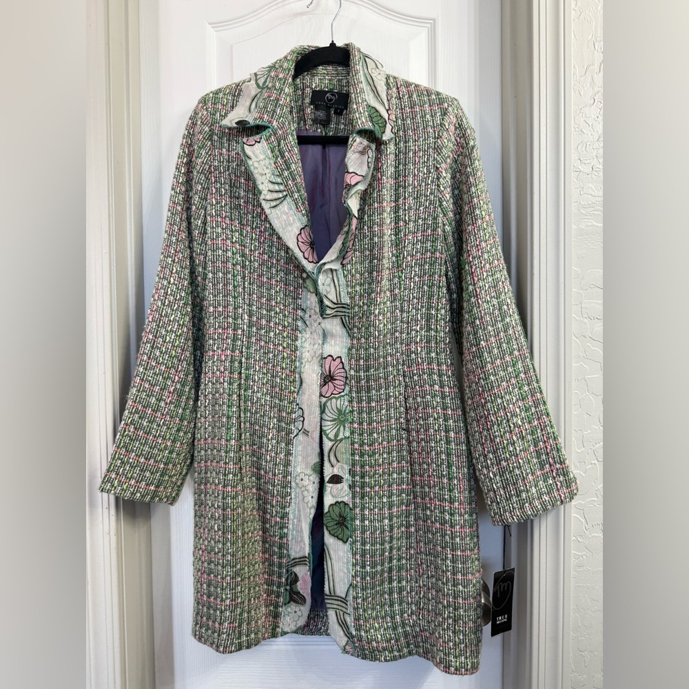 True Meaning 100% Acrylic  Lined Jacket Size 4 NWT-
